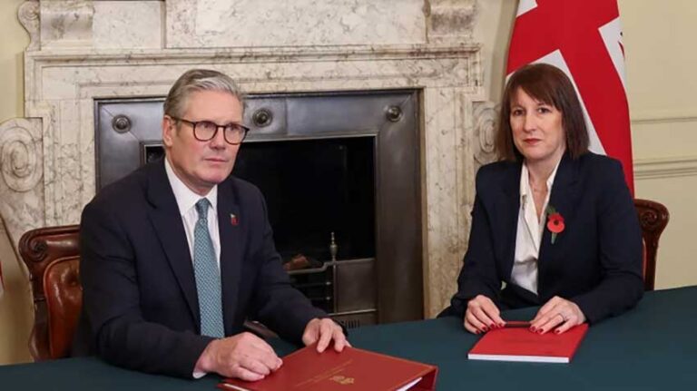 keir starmer and rachel reeves ahead of the budget