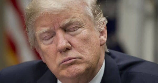 trump sleep